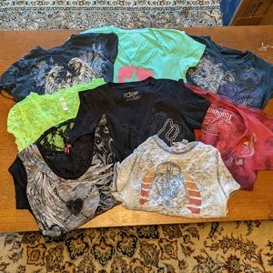 Lot of 8 tees